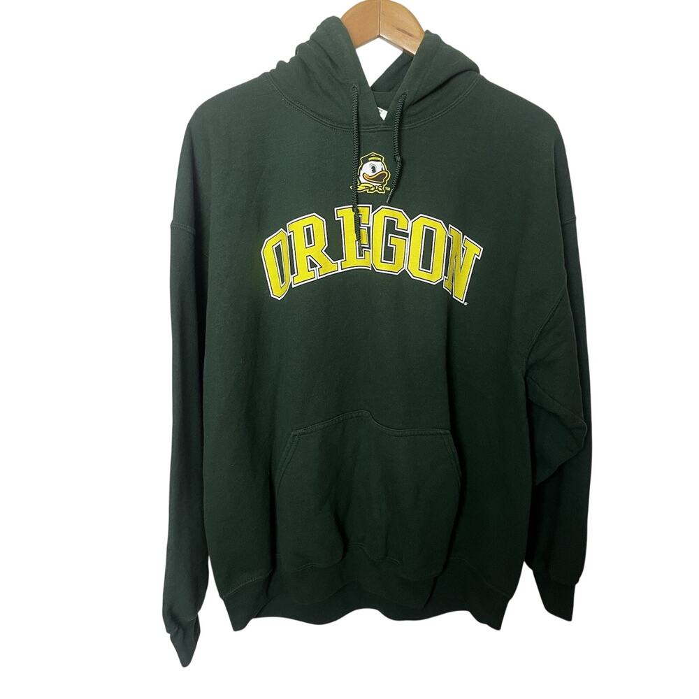University of Oregon Ducks Hoodie Sweatshirt Men / Adult Sz XL Green